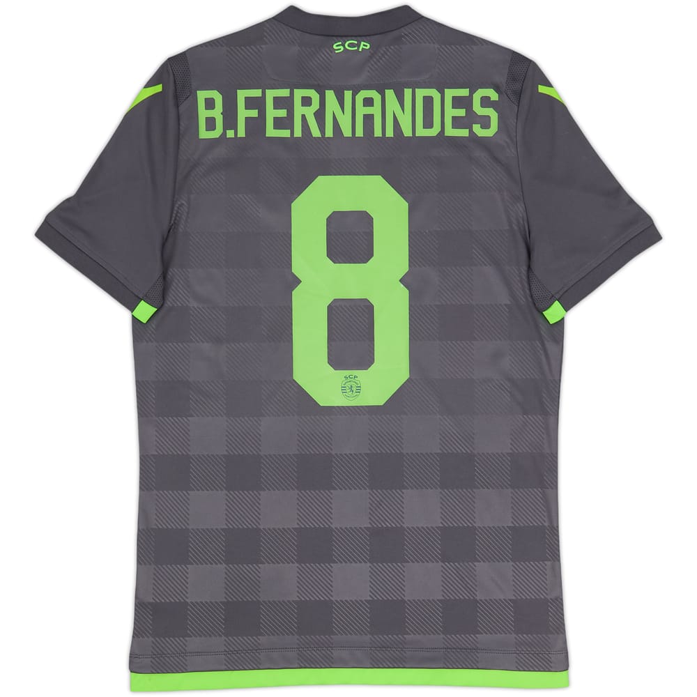 Camiseta de visitante del Sporting CP 2018-19 B.Fernandes #8 - 6/10 - (S)