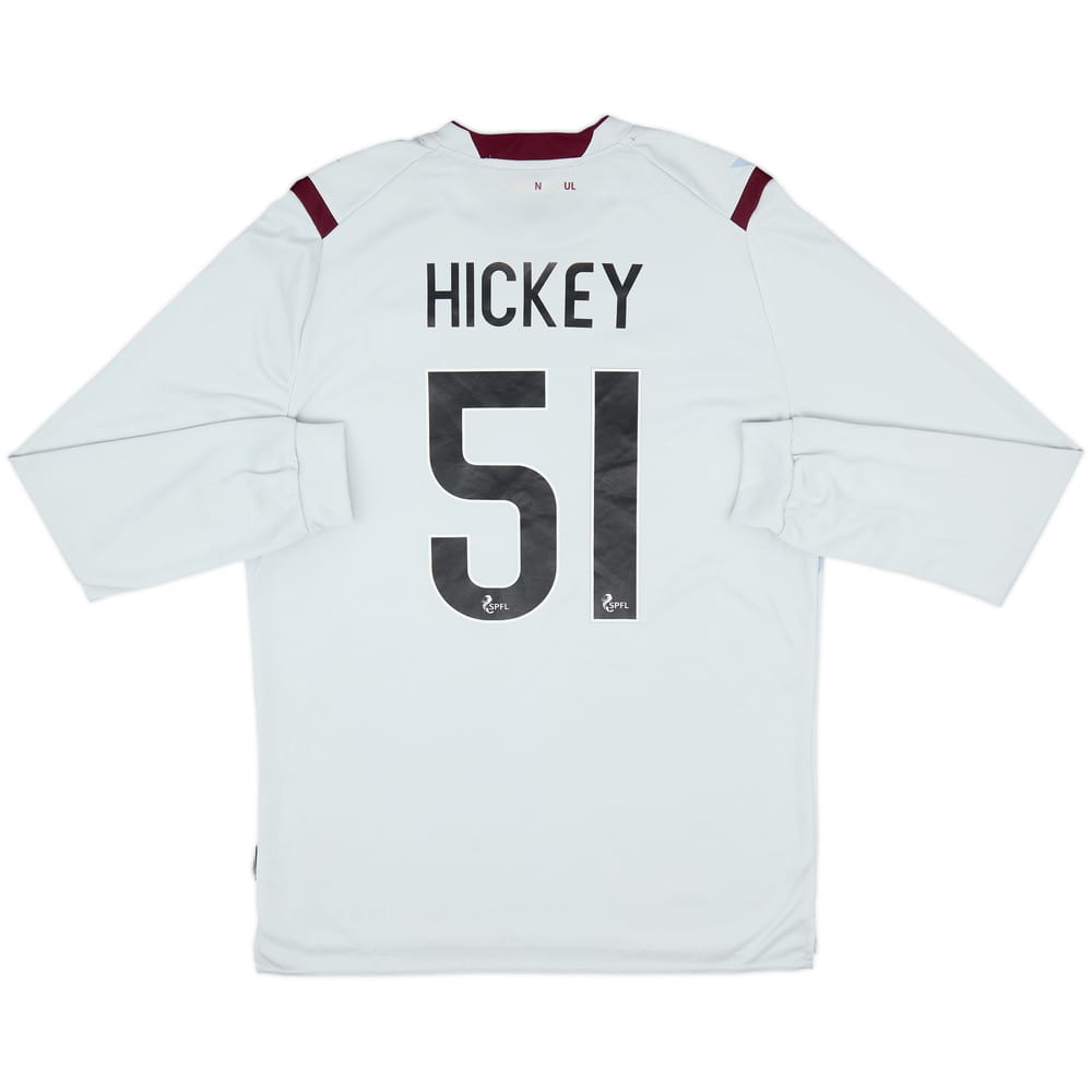 2019-20 Hearts Away L/S Shirt Hickey #51 - 7/10 - (L)