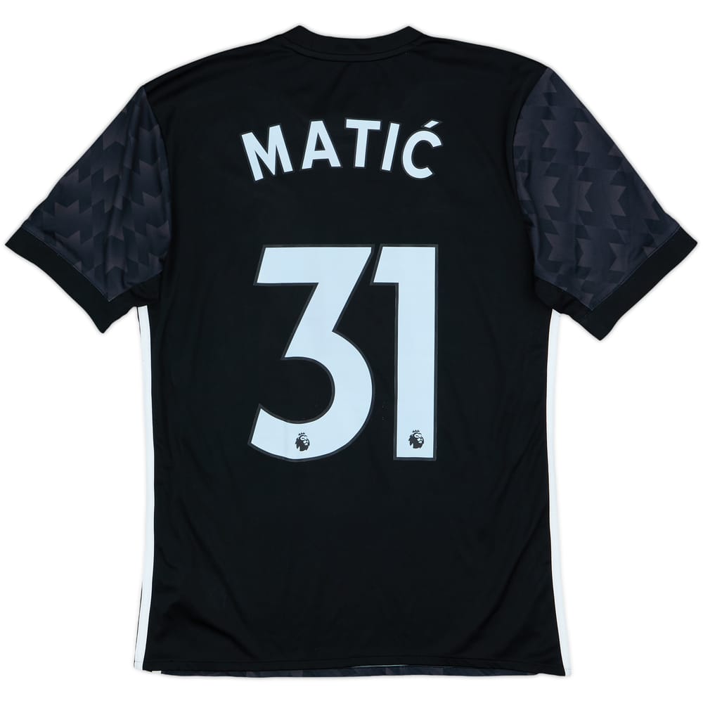 2017-18 Manchester United Away Shirt Matic #31 - 8/10 - (S)