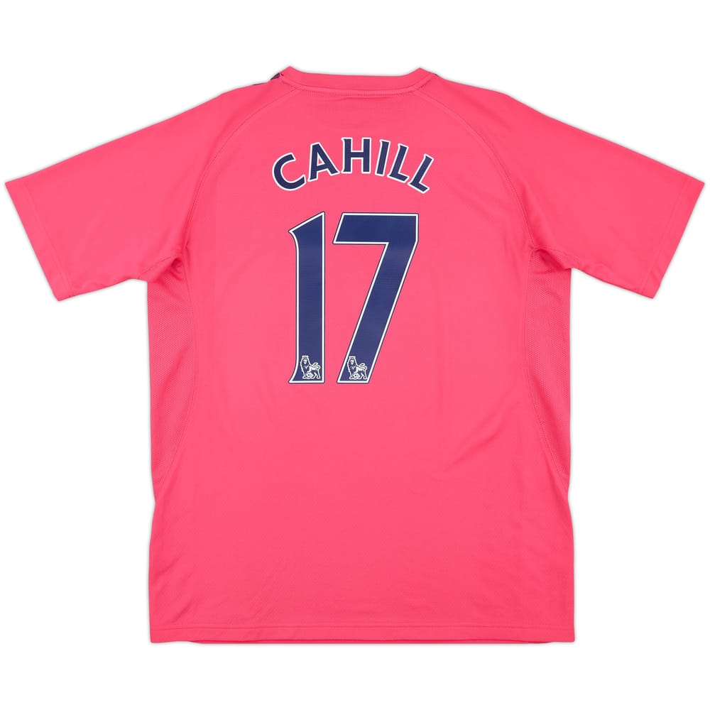 2010-11 Everton Away Shirt Cahill #17 - 9/10 - (L)