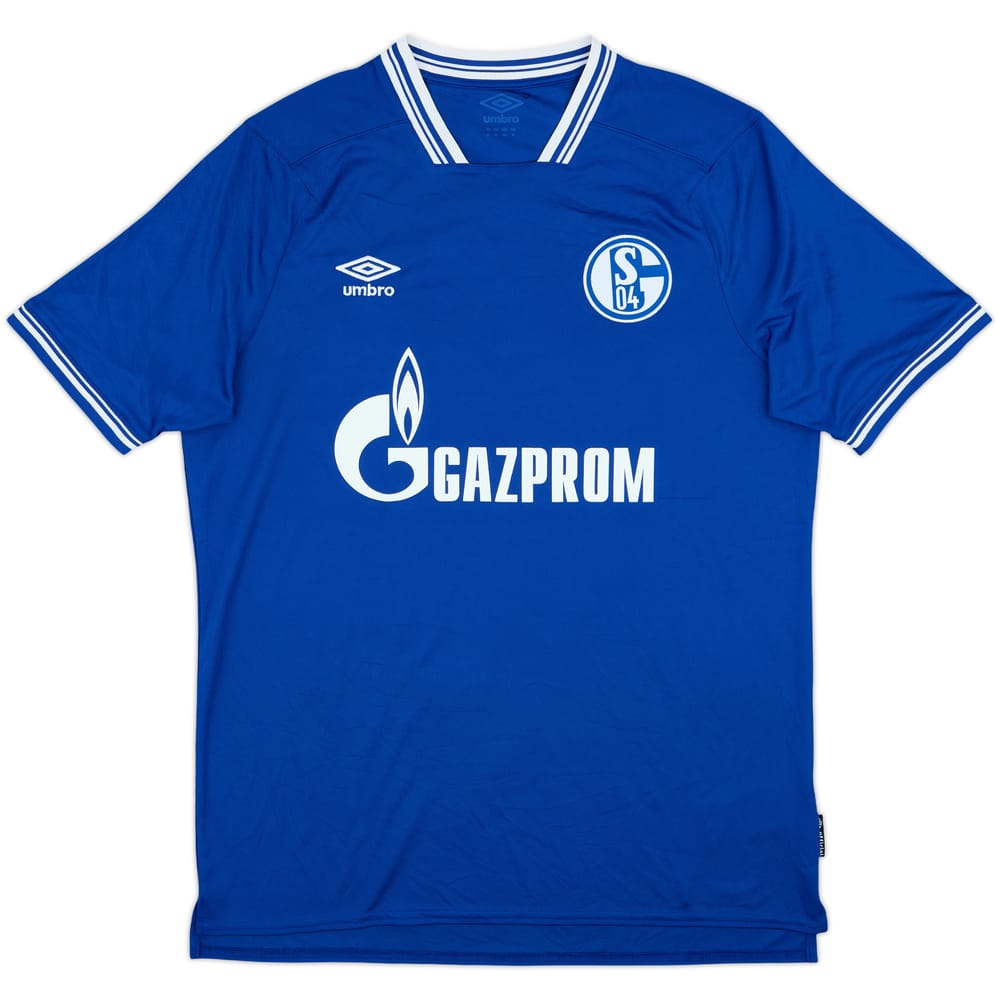 2020-21 Schalke Home Shirt - 8/10 - (XL)