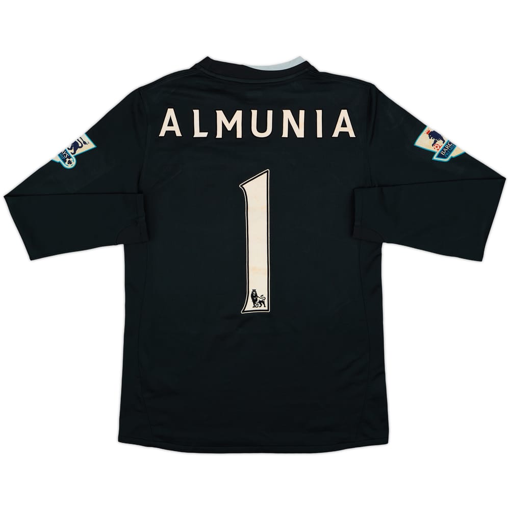 2008-09 Arsenal GK Shirt Almunia #1 - 6/10 - (XL.Boys)