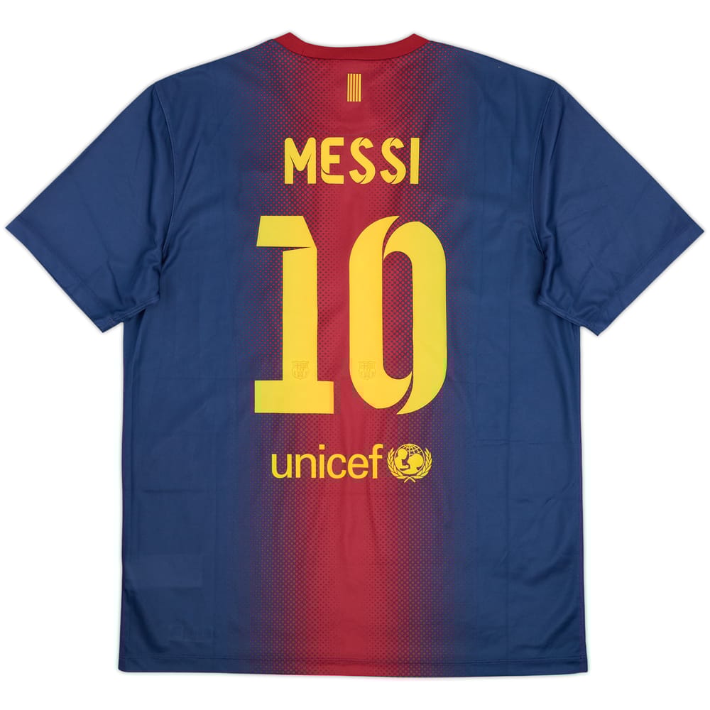 2012-13 Barcelona Básica Local Camiseta Messi #10 (L)