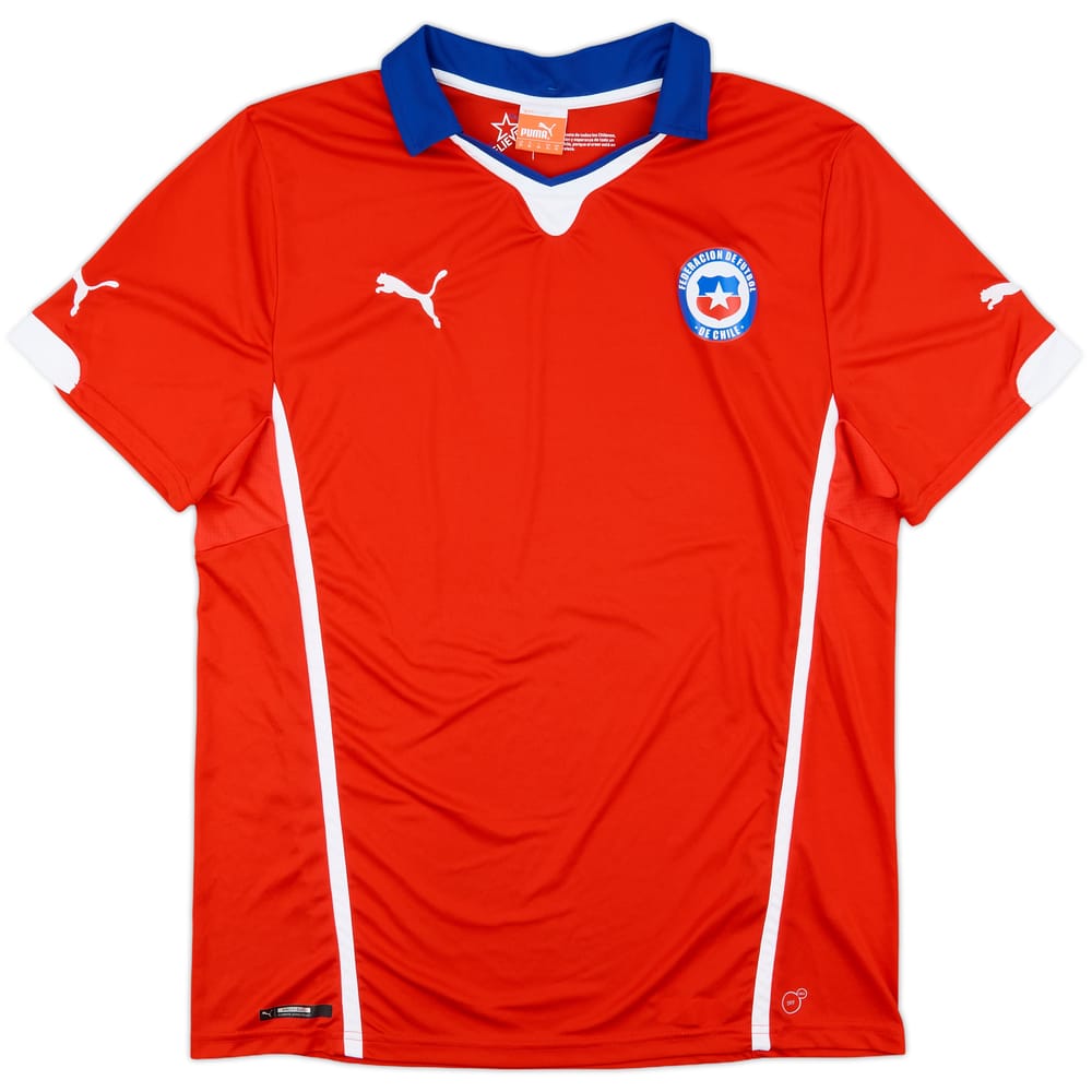 2014-15 Chile Home Shirt - 8/10 - (XL)