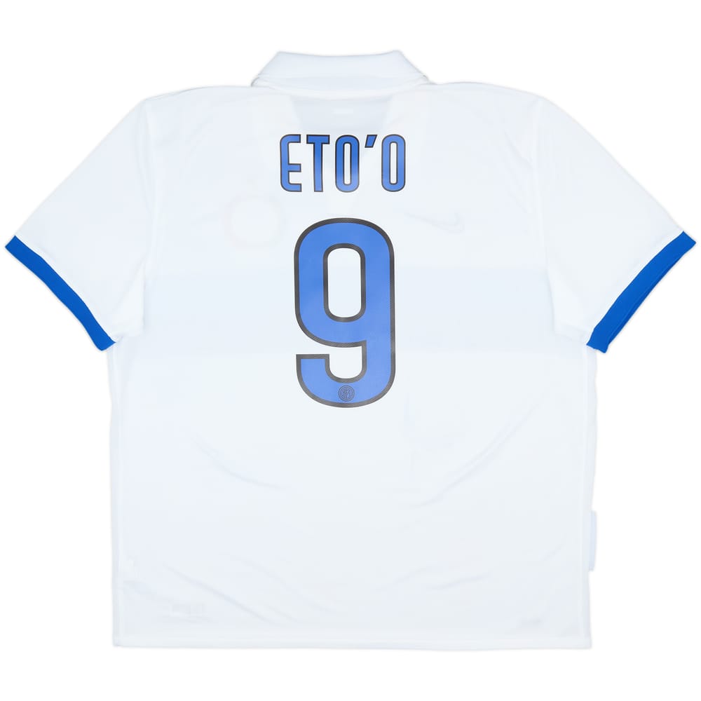 2009-10 Inter Milan Away Shirt Eto'o #9 - 7/10 - (XXL)