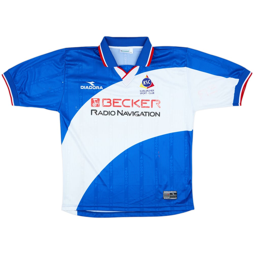 1999-00 Karlsruher Home Shirt - 5/10 - (XXL)