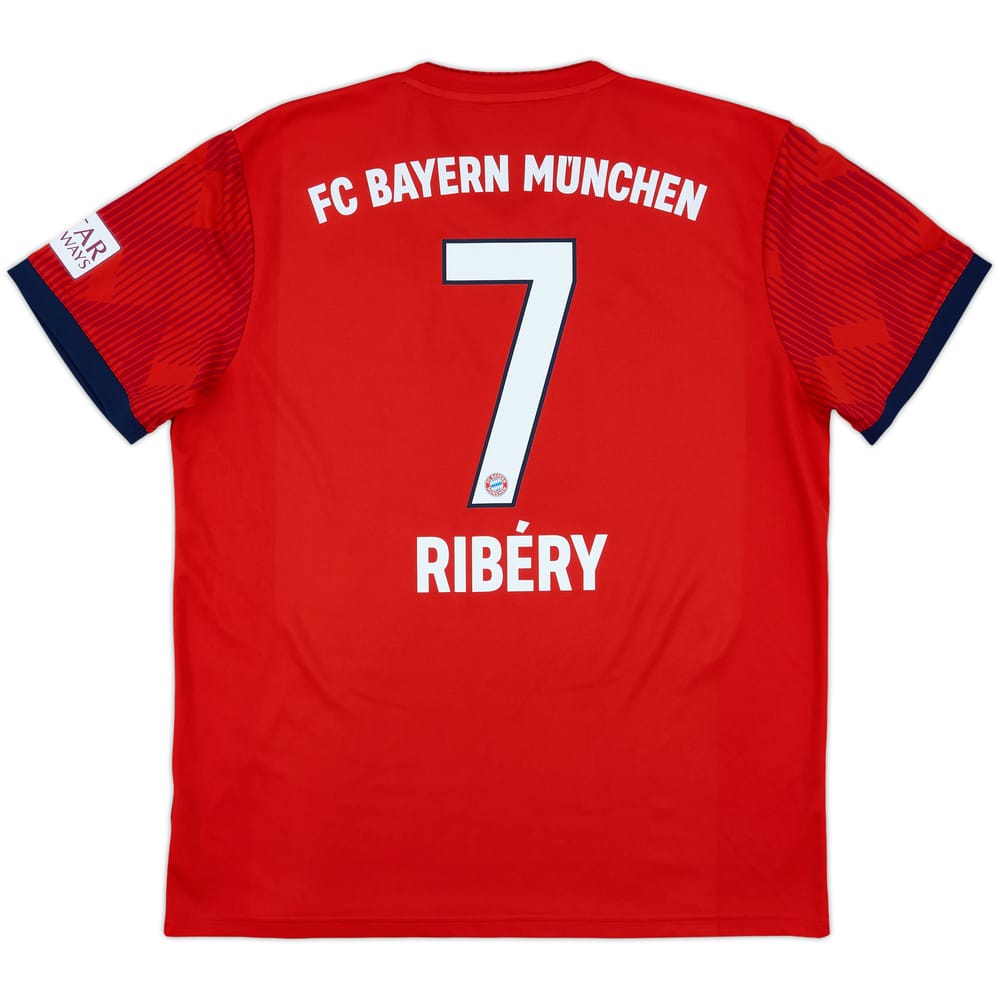 2018-19 Bayern Munich Home Shirt Ribery #7 - 7/10 - (L)