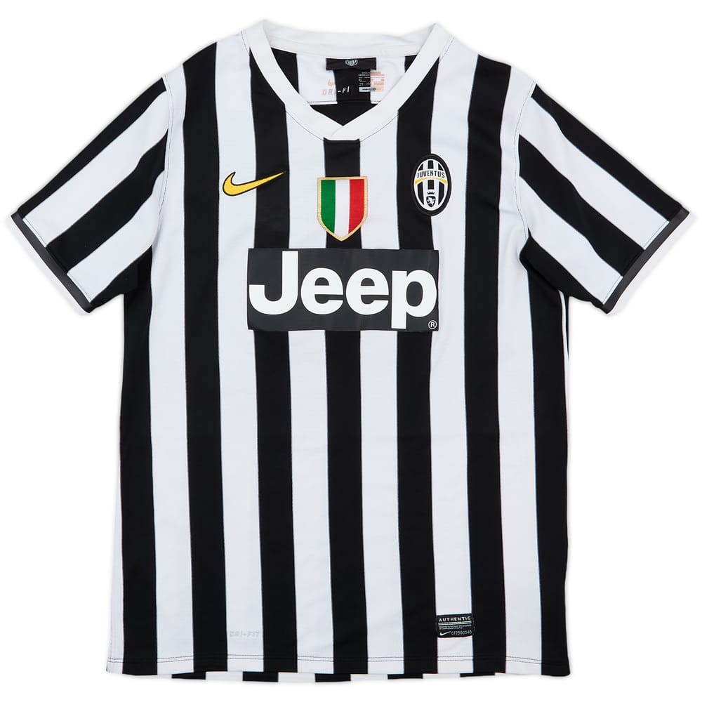 2013-14 Juventus Home Shirt - 5/10 - (XL.Boys)