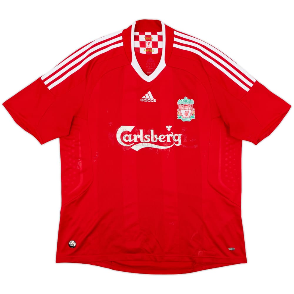2008-10 Liverpool Home Shirt - 4/10 - (XL)