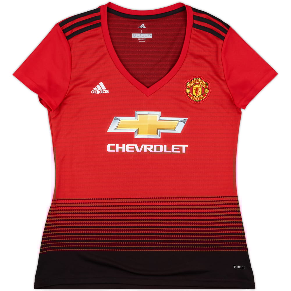 2018-19 Manchester United Home Shirt - 10/10 - (Women's L)