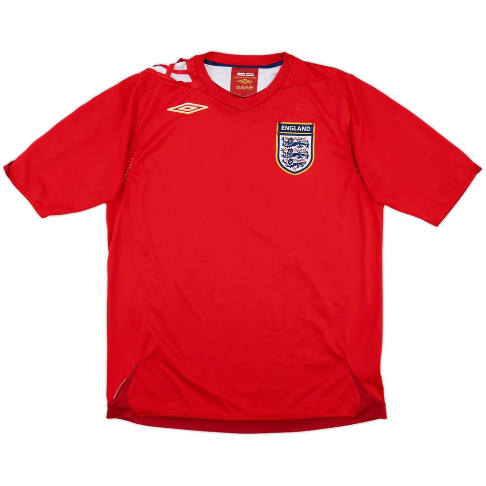 2006-08 England Away Shirt - 4/10 - (L)