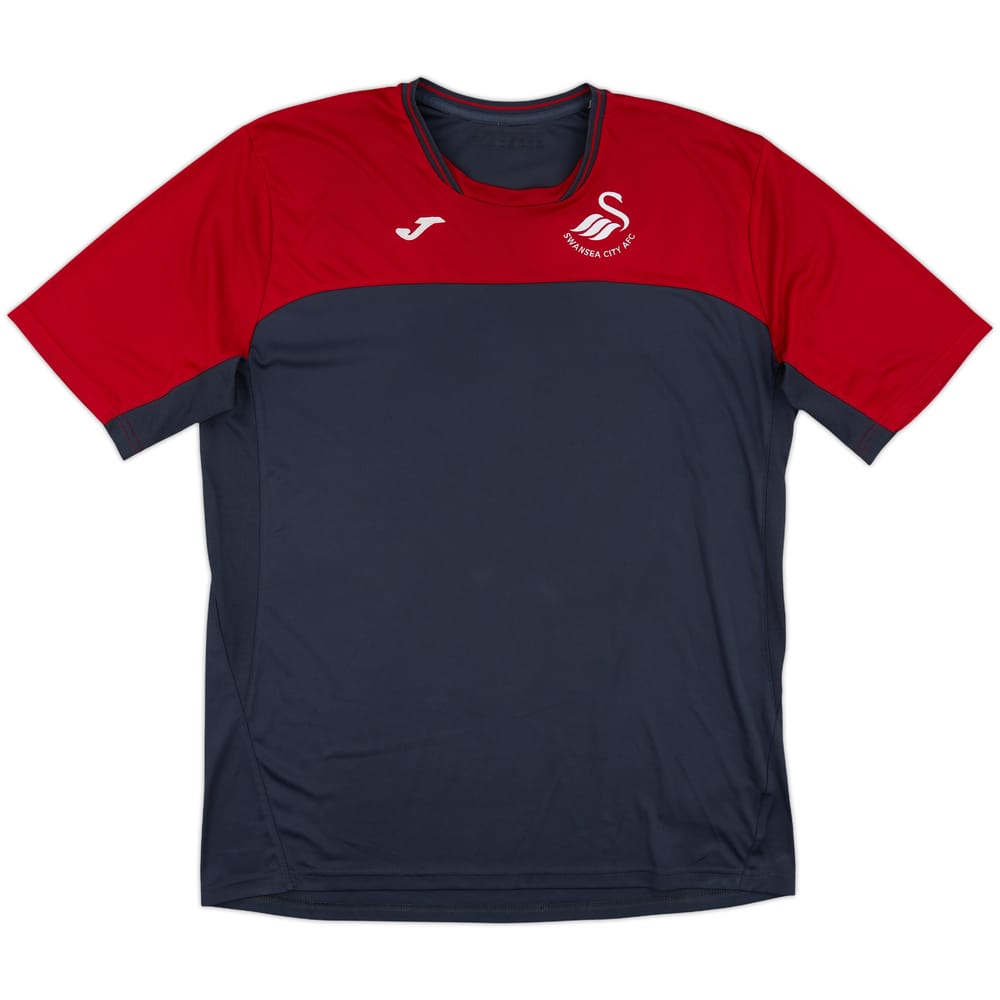2017-18 Swansea Joma Training Shirt - 8/10 - (L)