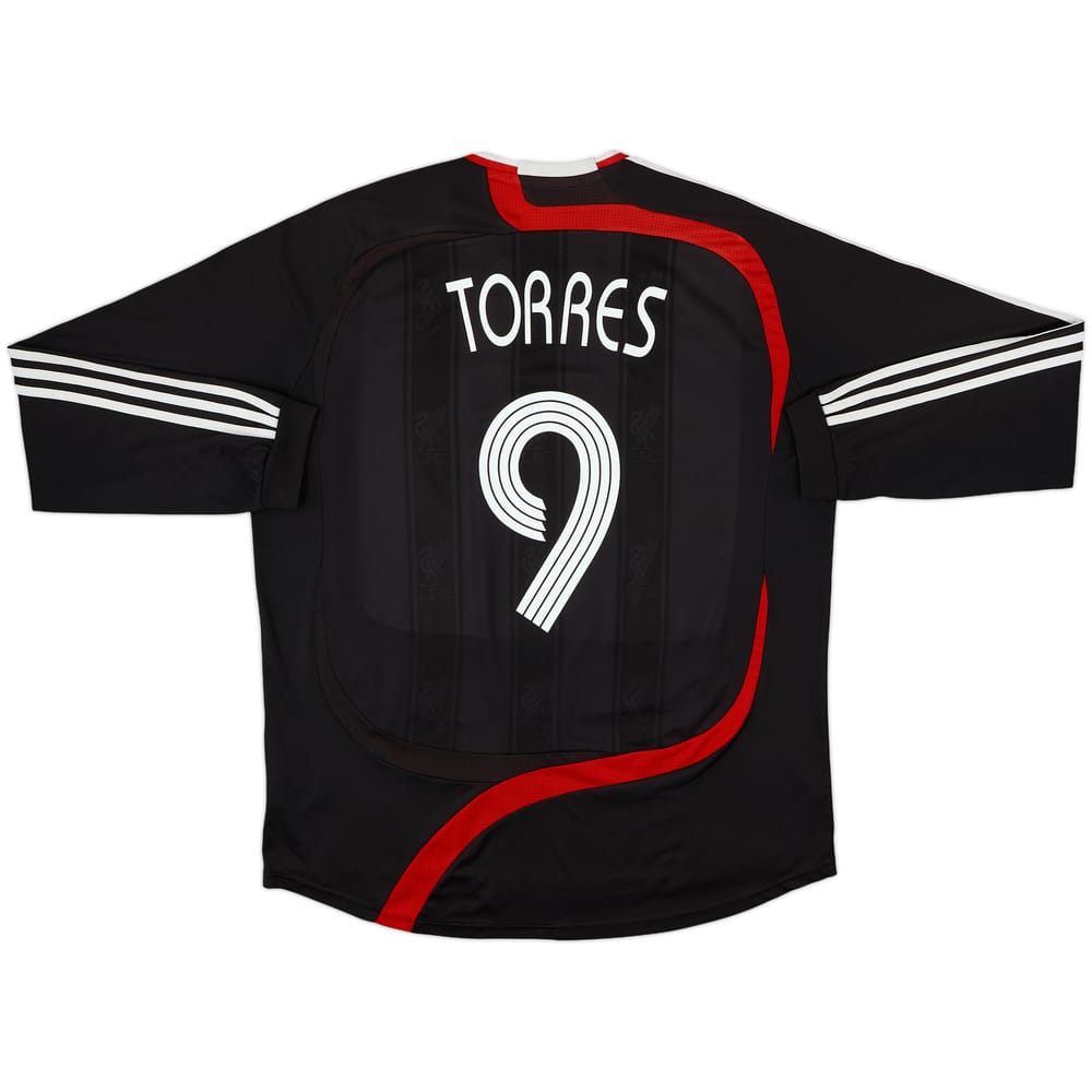 2007-08 Liverpool Third L/S Shirt Torres #9 - 5/10 - (XXL)