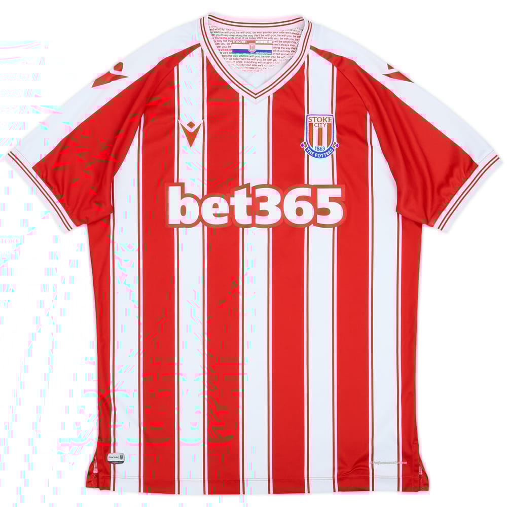 2020-21 Stoke City Home Shirt - 6/10 - (M)