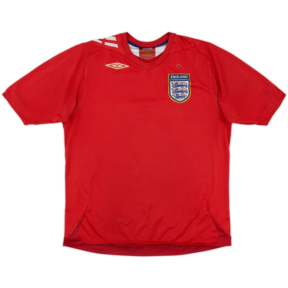 2006-08 England Away Shirt - 5/10 - (L)