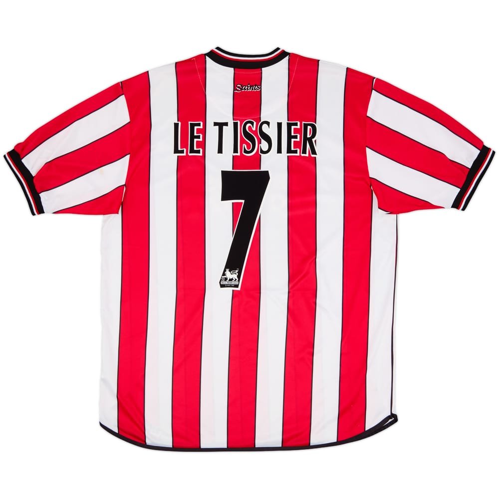 2001-03 Southampton Home Shirt Le Tissier #7 - 8/10 - (XL)