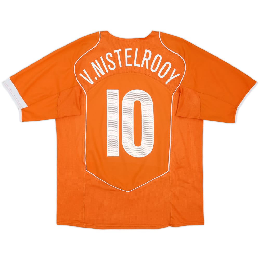 2004-06 Netherlands Home Shirt V.Nistelrooy #10 - 6/10 - (L)