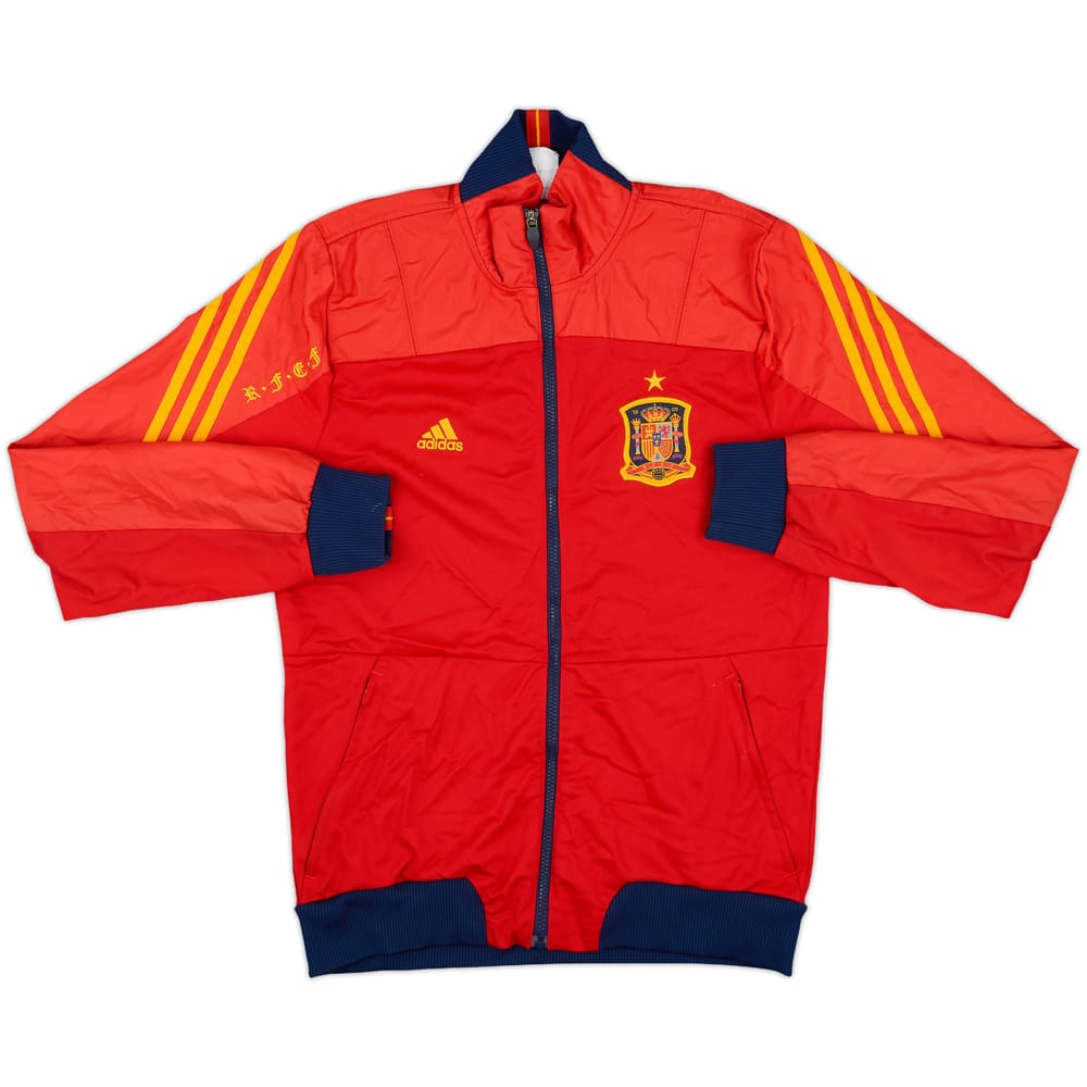 2011-12 Spain adidas Track Jacket - 8/10 - (S)