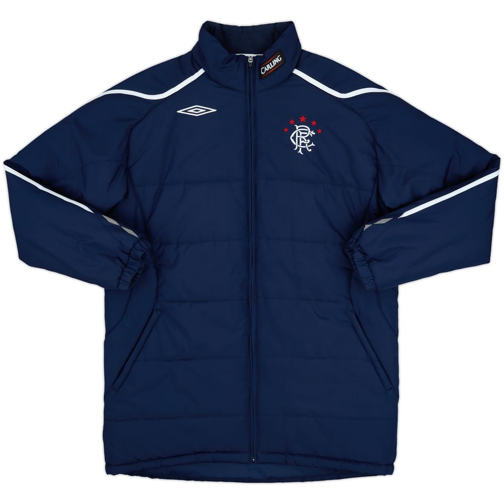 2008-09 Rangers Umbro Padded Bench Coat - 9/10 - (S)