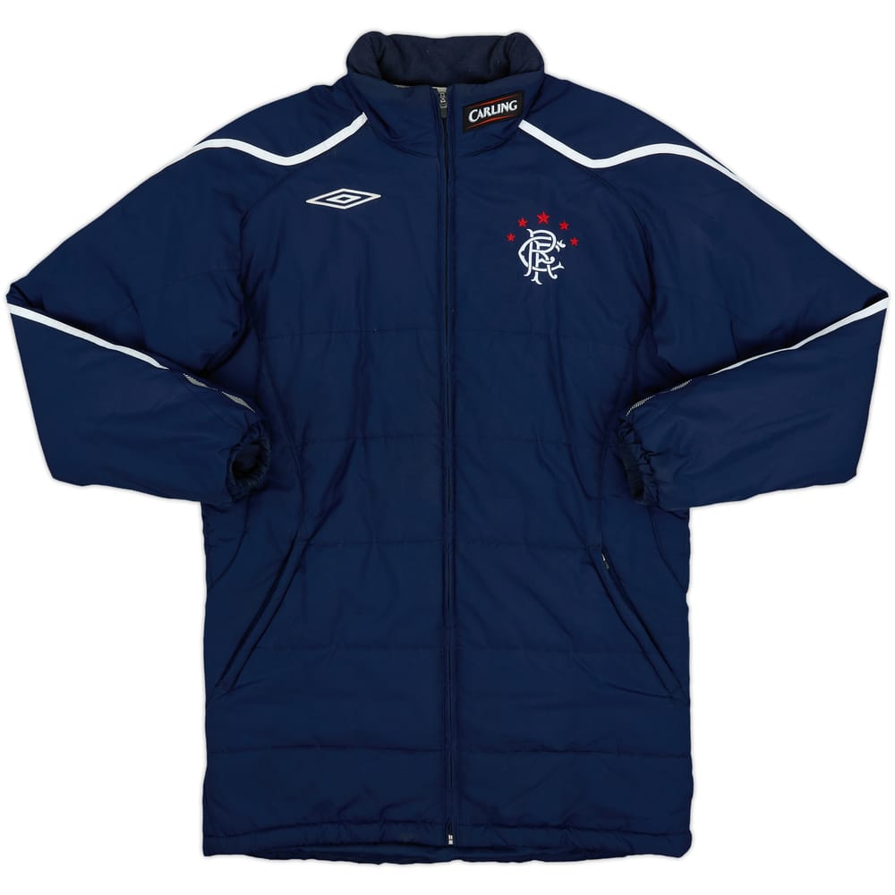 2008-09 Rangers Umbro Padded Bench Coat - 7/10 - (S)