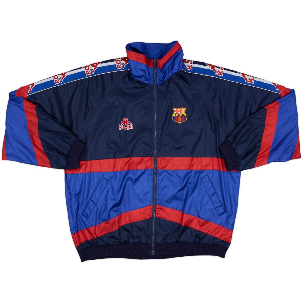 1995-97 Barcelona Kappa Track Jacket - 8/10 - (L)