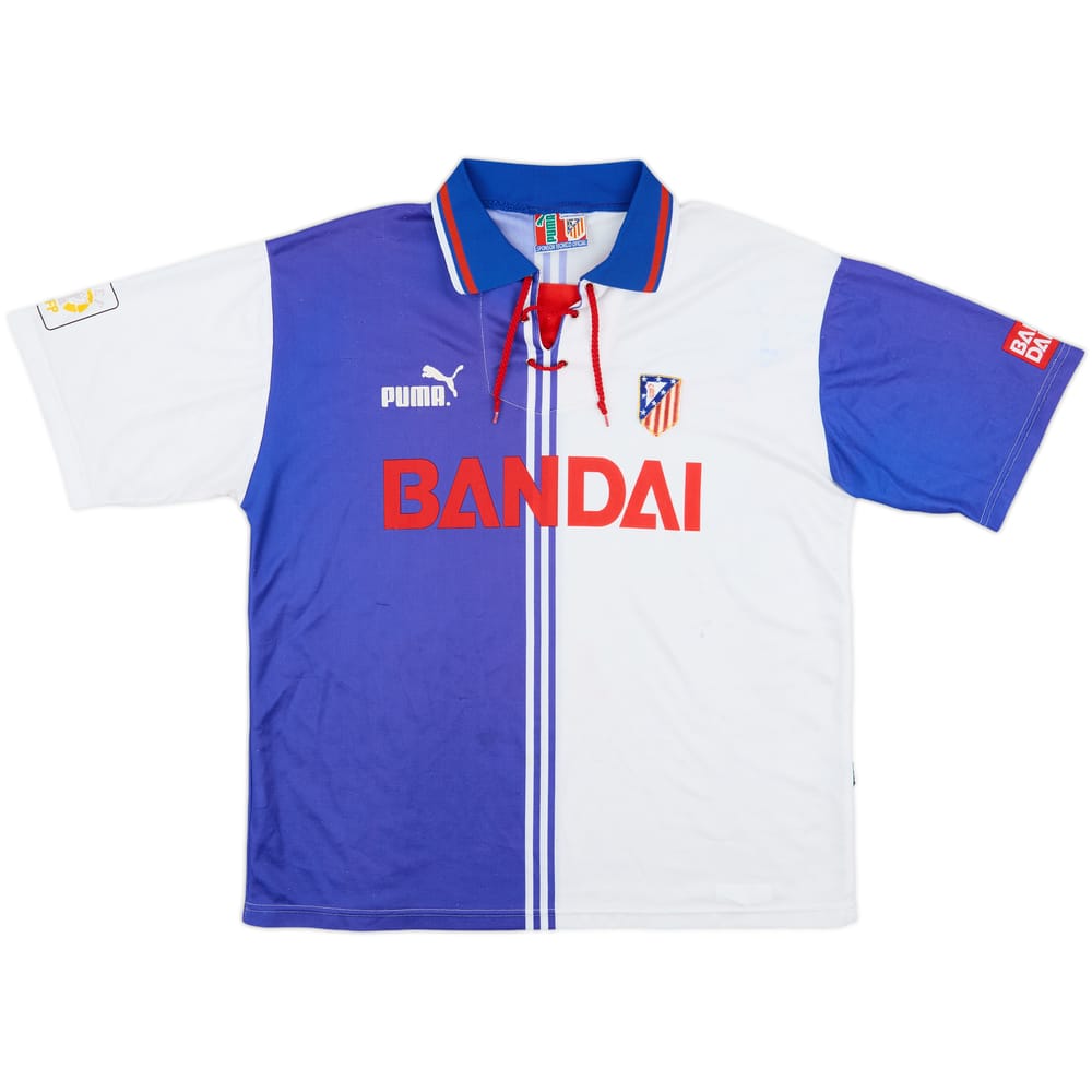 1996-97 Atletico Madrid Third Shirt - 7/10 - (XL)
