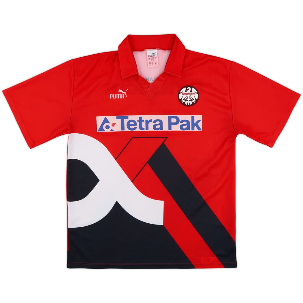 1993-94 Eintracht Frankfurt Home Shirt - 8/10 - (XL)