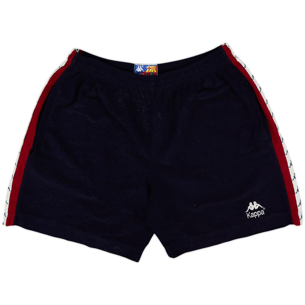 1992-93 Barcelona Kappa Training Shorts - 7/10 - (XL)