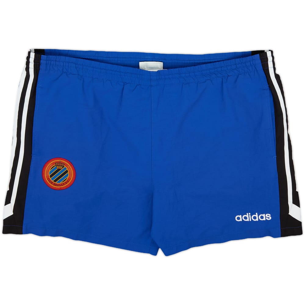 1996-97 Club Brugge adidas Training Shorts - 9/10 - (L)