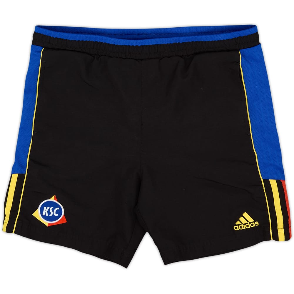 1998-99 Karlsruher adidas Training Shorts - 10/10 - (L.Boys)