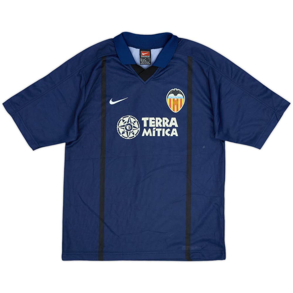 2000-01 Valencia Basic Away Shirt - 7/10 - (L.Boys)