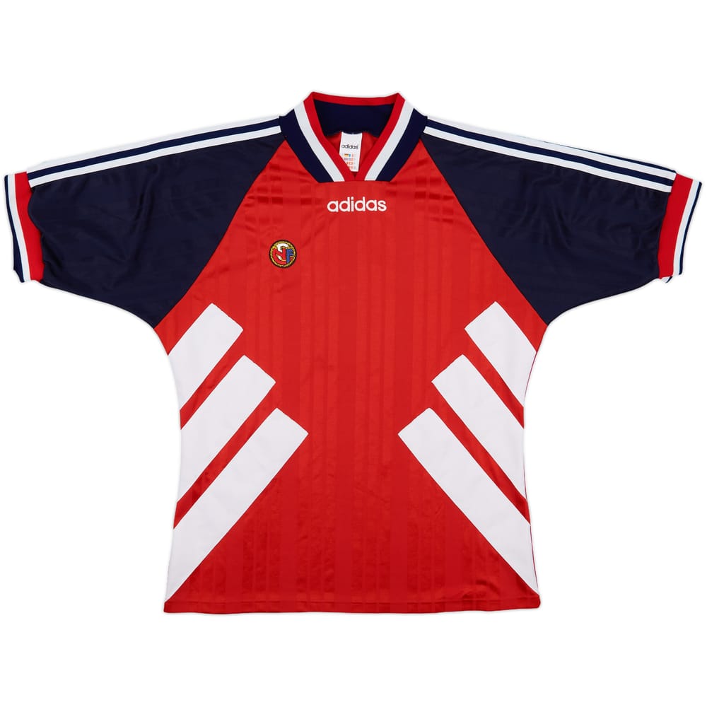 1994-96 Norway Home Shirt #8 - 9/10 - (L)