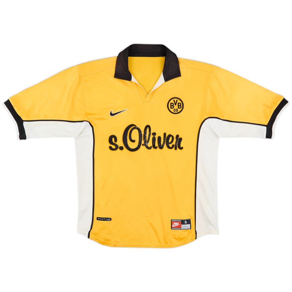 1998-00 Borussia Dortmund Home Shirt - 6/10 - (S)