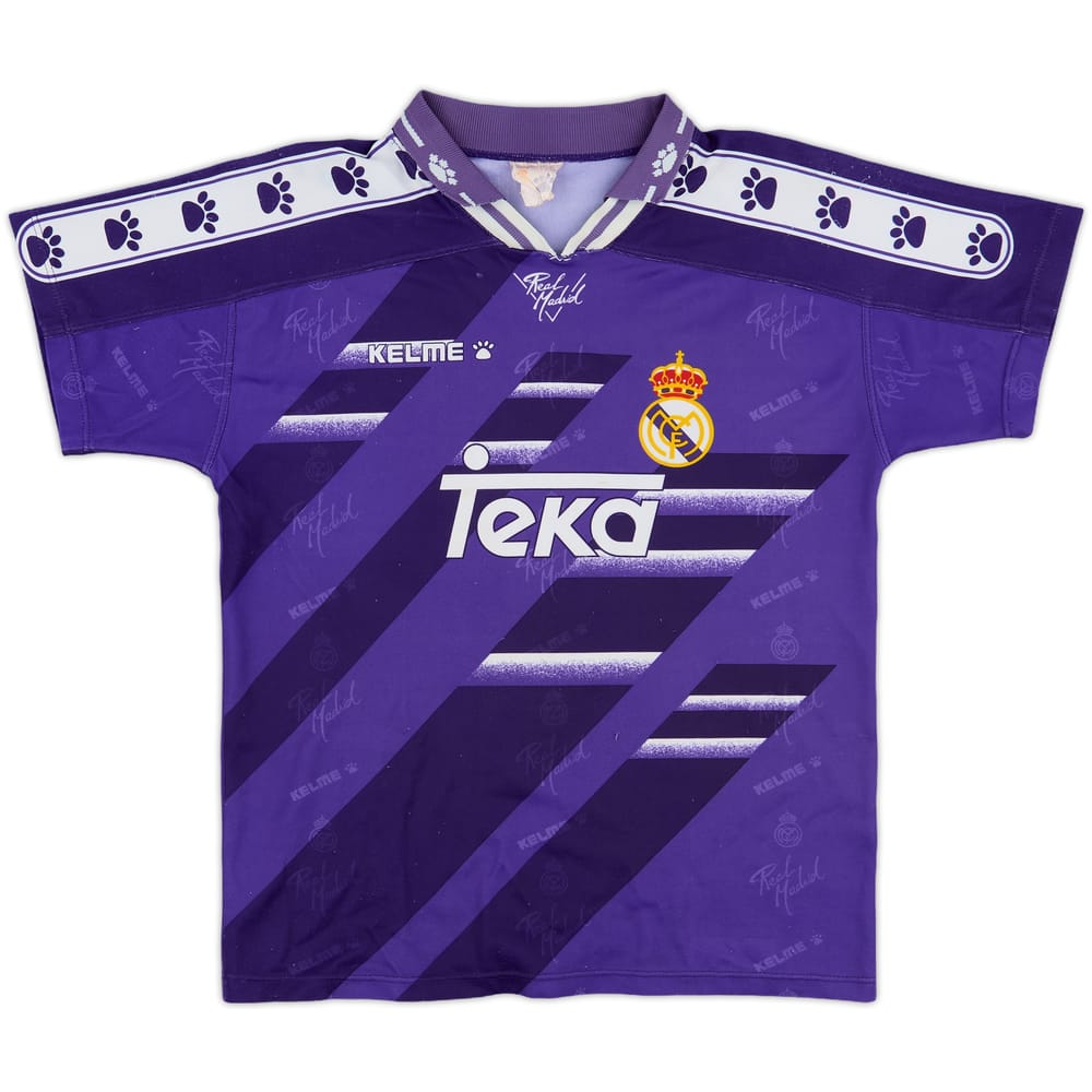 1994-96 Real Madrid Away Shirt - 7/10 - (S.Boys)