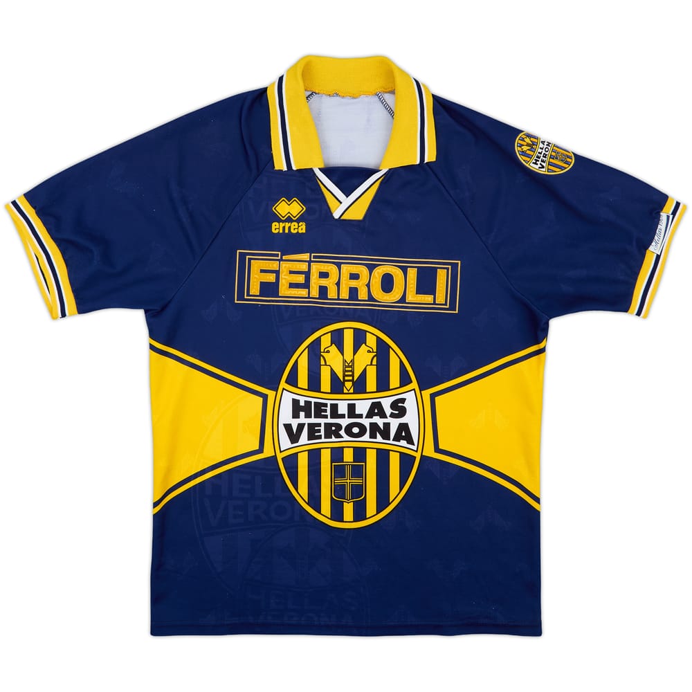 1996-97 Hellas Verona Home Shirt - 8/10 - (M)