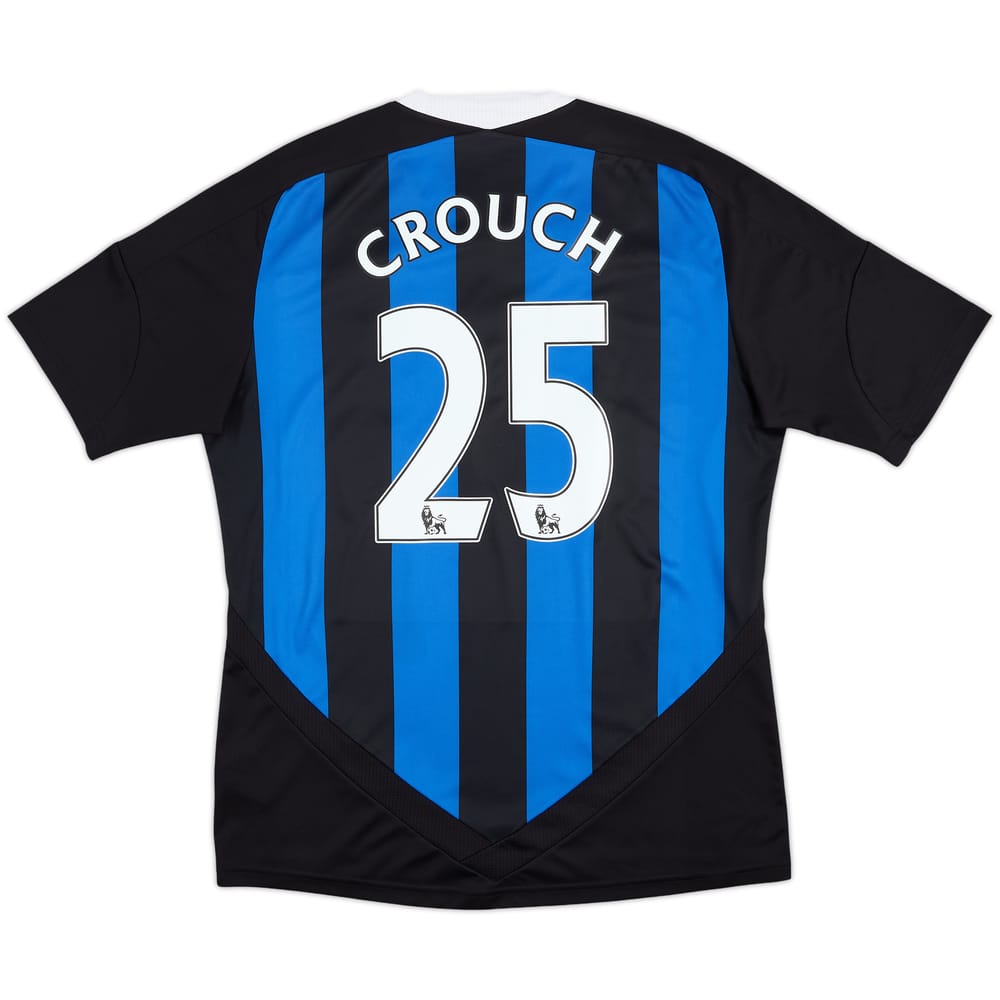 2011-12 Stoke City Away Shirt Crouch #25 - 8/10 - (L)