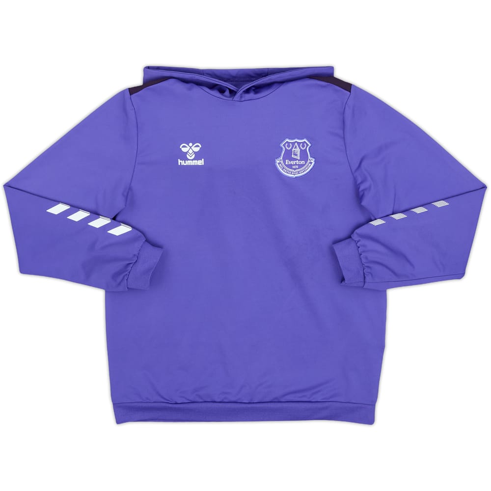 2022-23 Everton Hummel Hoodie - 7/10 - (M.Boys)