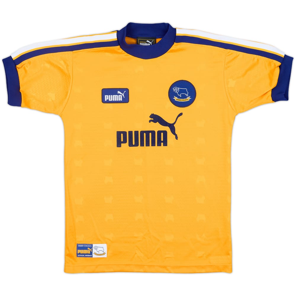 1997-98 Derby County Away Shirt - 9/10 - (XL.Boys)