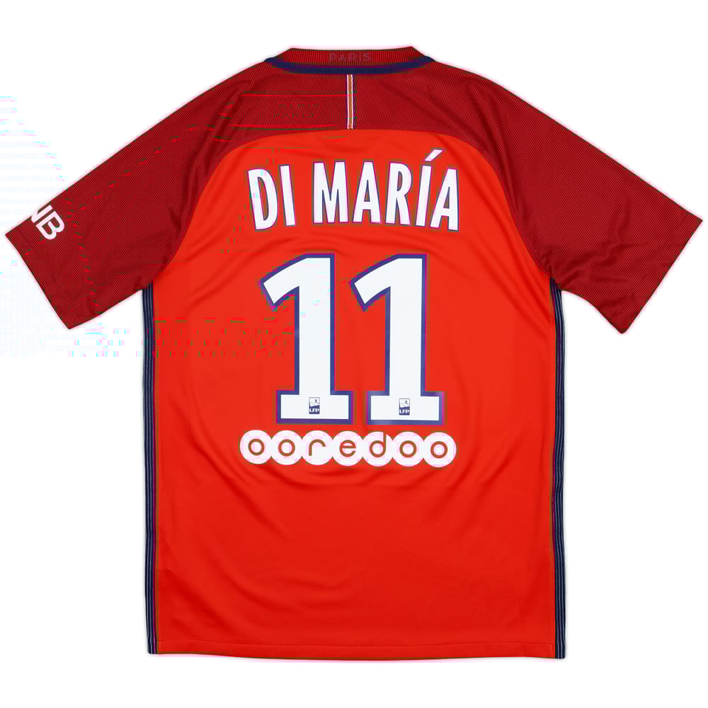 2016-17 Paris Saint-Germain Away Shirt Di Maria #11 - 8/10 - (M)