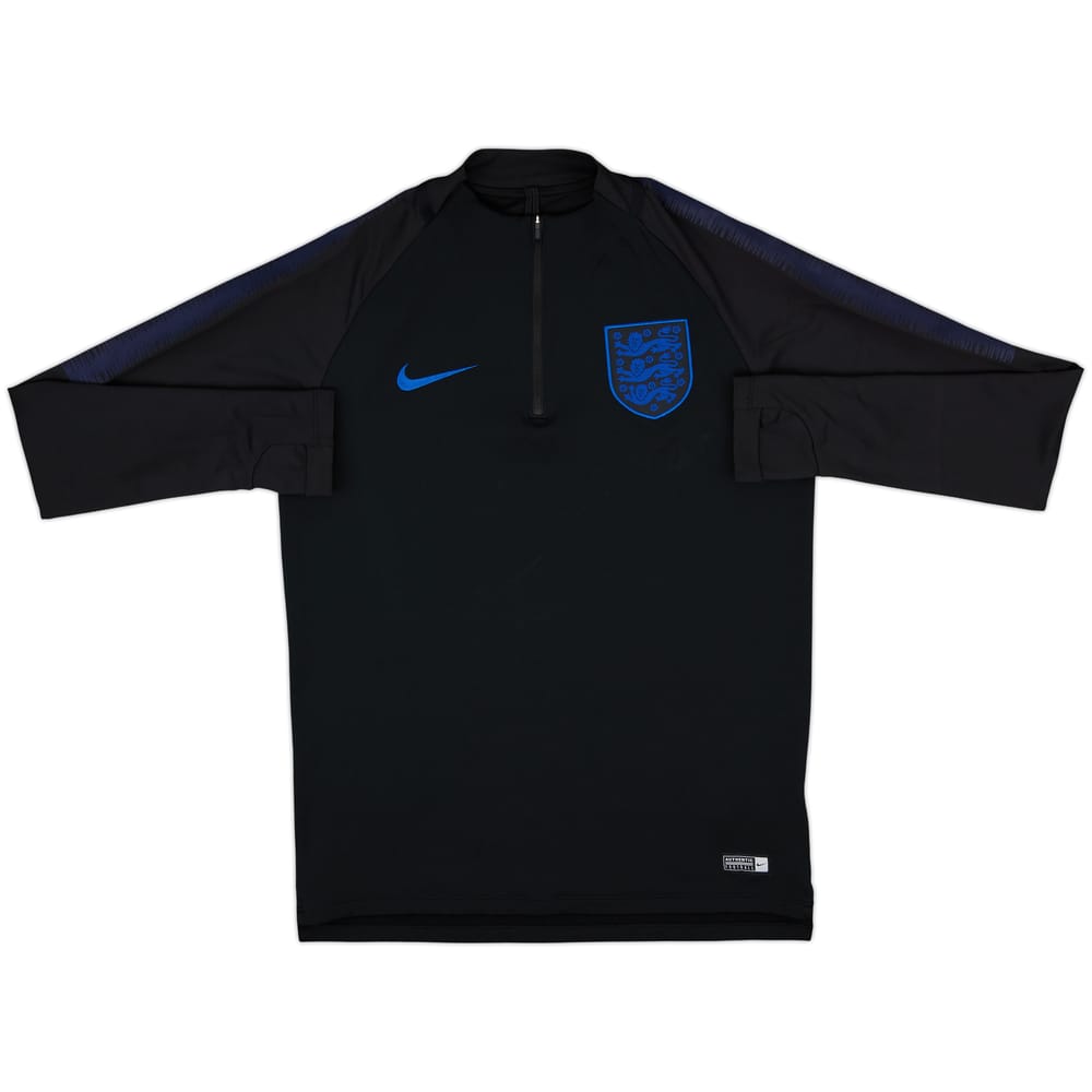 2018-19 England Nike 1/4 Zip Drill Top - 8/10 - (M)