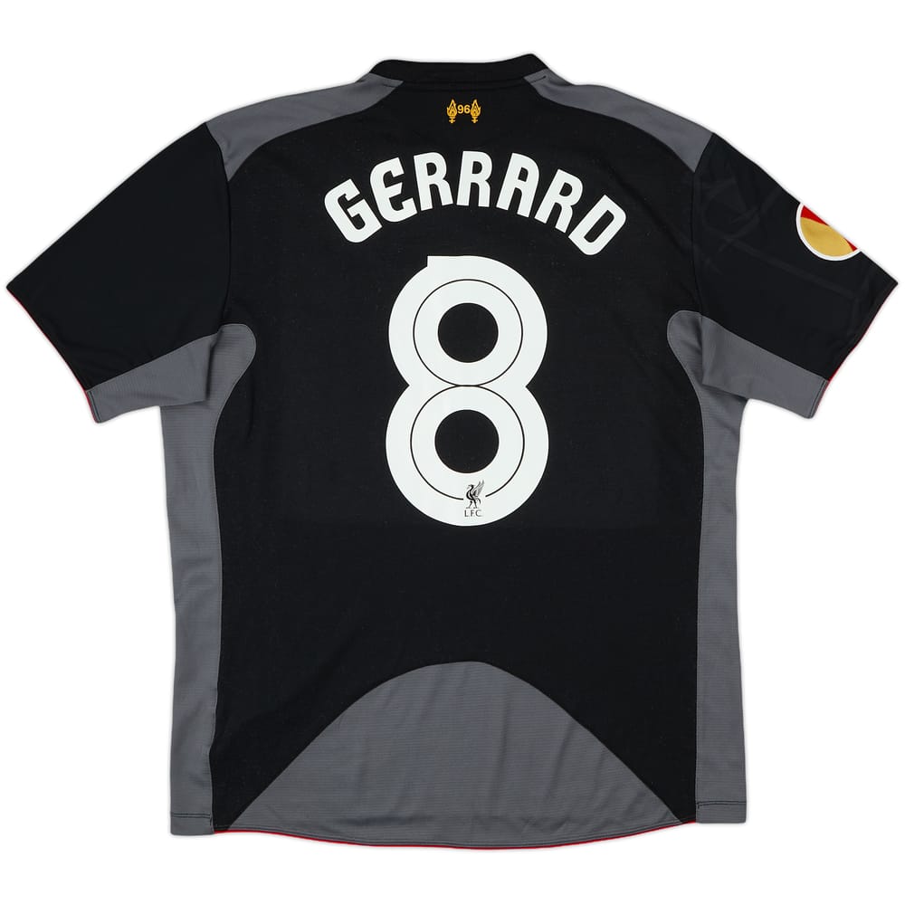 2012-13 Liverpool Away Shirt Gerrard #8 - 6/10 - (XL)