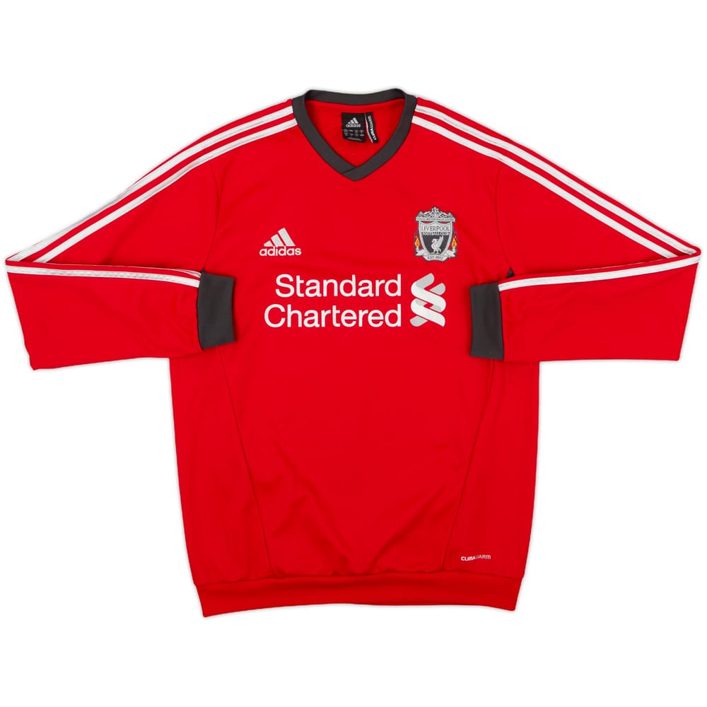 2011-12 Liverpool adidas Sweat Top - 8/10 - (M)