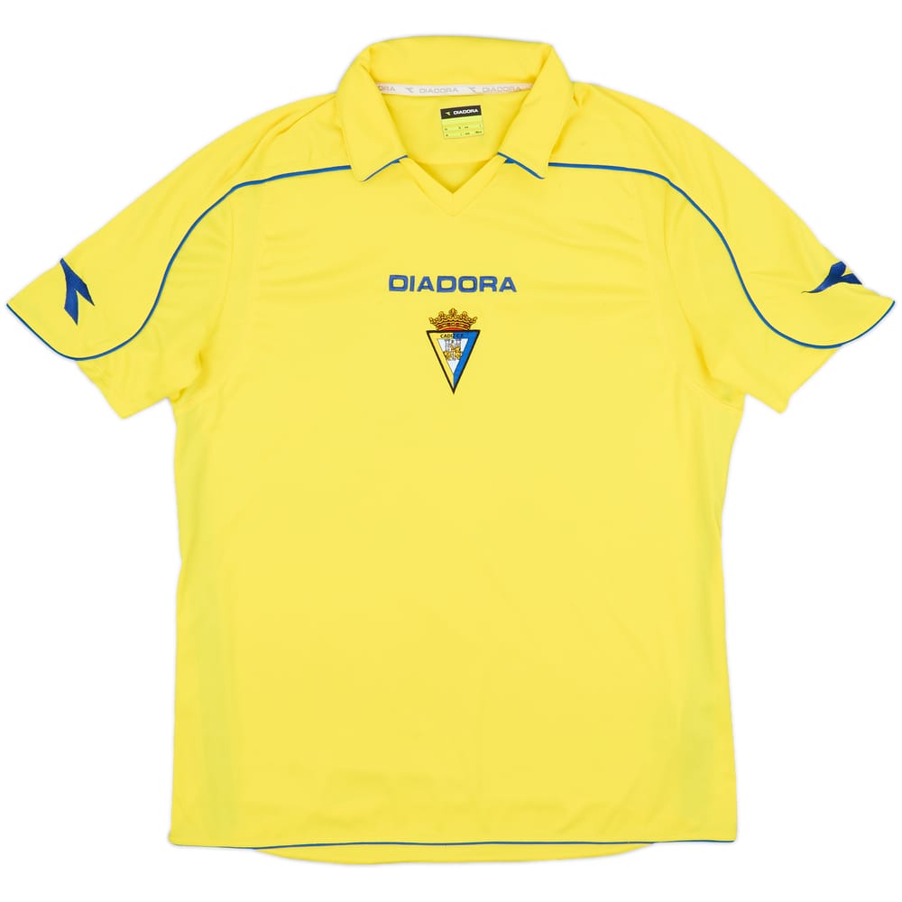 2008-09 Cadiz Home Shirt - 7/10 - (L)