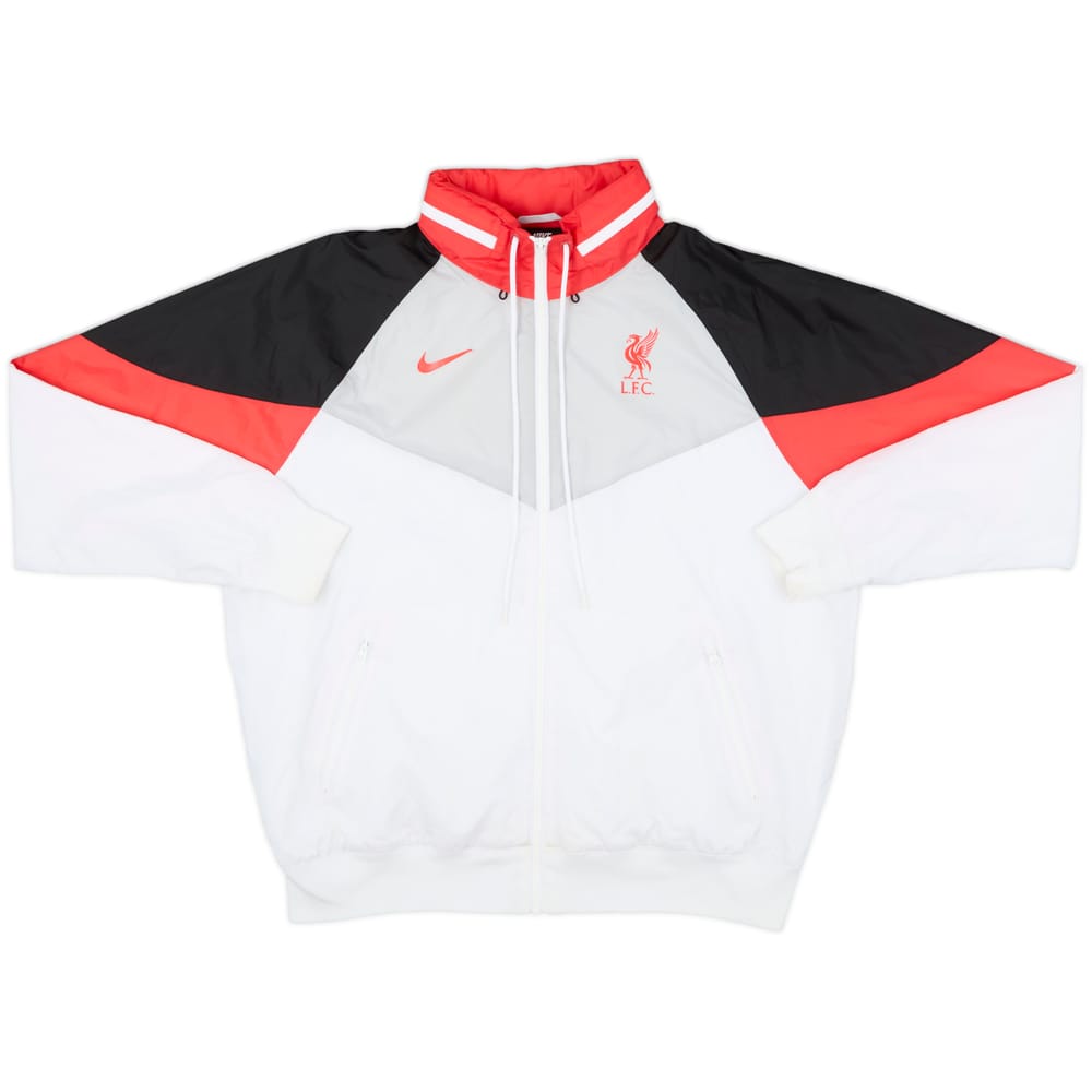 2021-22 Liverpool Nike Hooded Rain Jacket - 6/10 - (M)