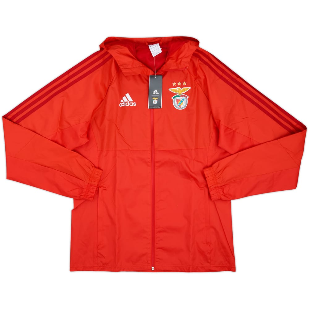Chaqueta impermeable con capucha adidas Benfica 2017-18 (S)