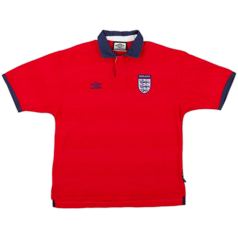 1999-01 England Away Shirt - 8/10 - (M.Boys)