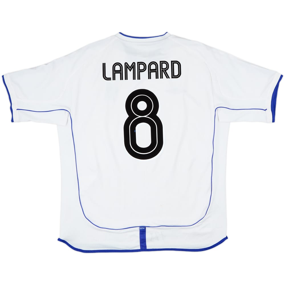 2001-03 Chelsea Away Shirt Lampard #8 - 7/10 - (XL)