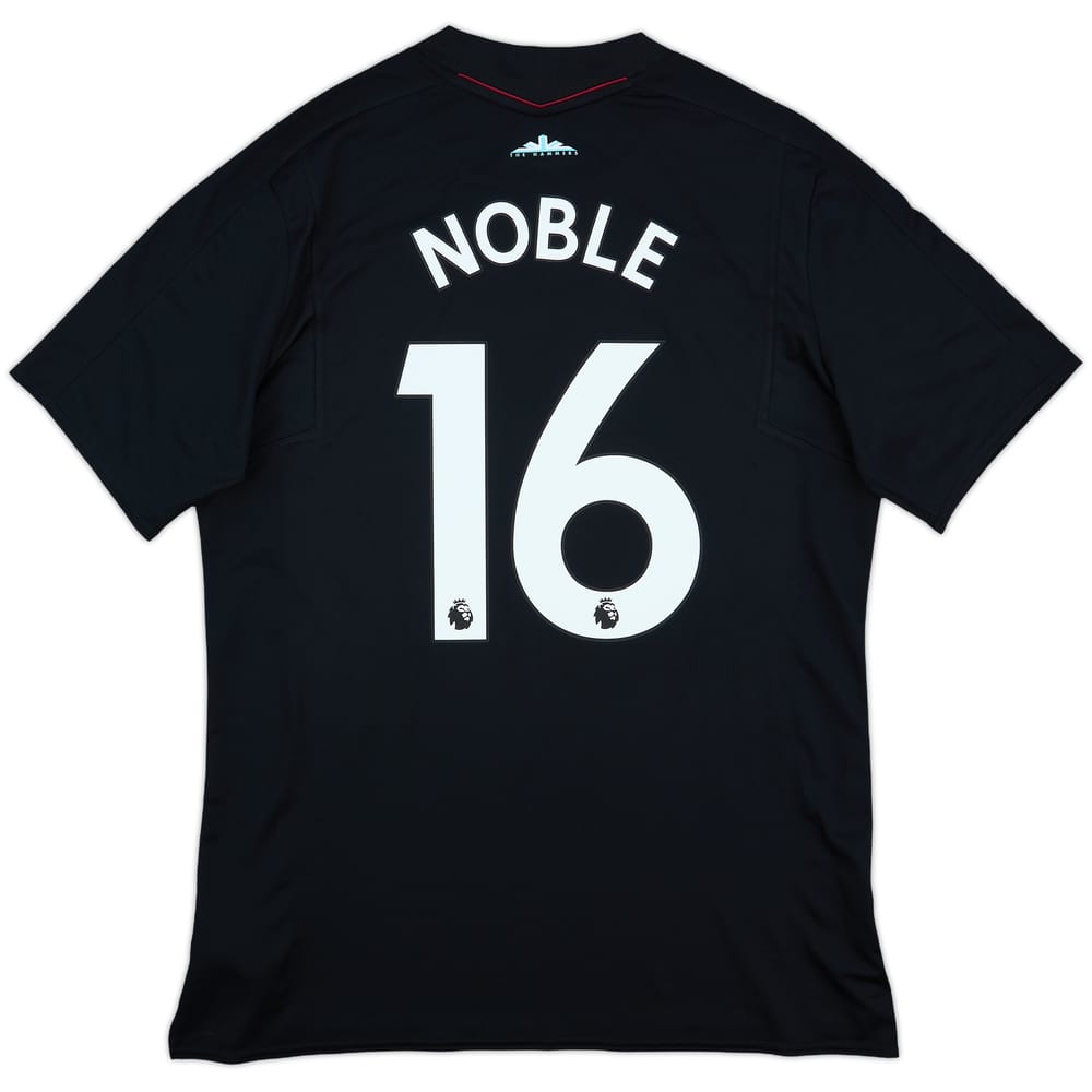 2017-18 West Ham Away Shirt Noble #16 - 9/10 - (L)