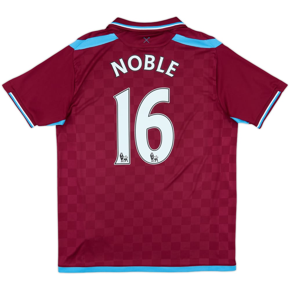 2009-10 West Ham Home Shirt Noble #16 - 6/10 - (M)