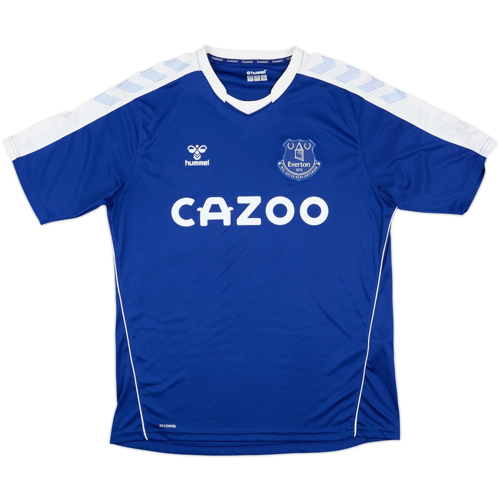 2021-22 Everton Hummel Training Shirt - 6/10 - (XL)